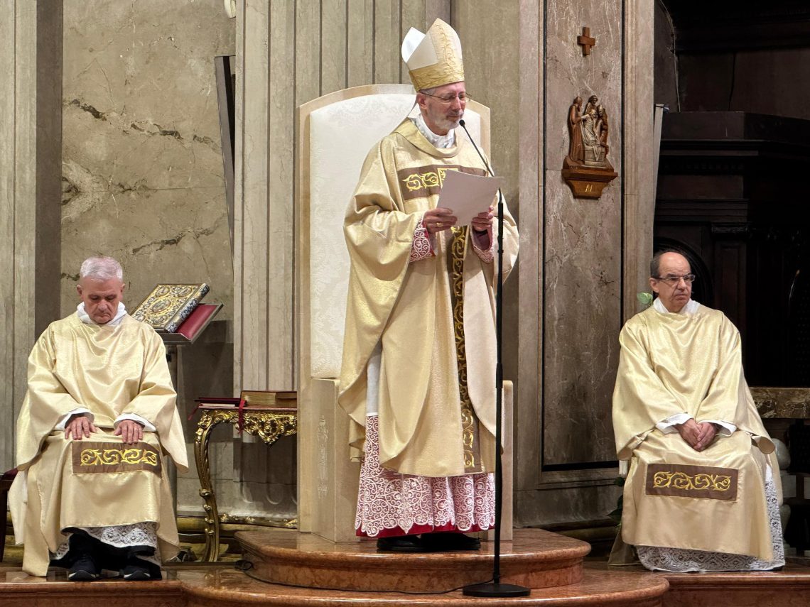 MESSAGGIO DEL VESCOVO MARINI PER L’ANNO PASTORALE 2025-26