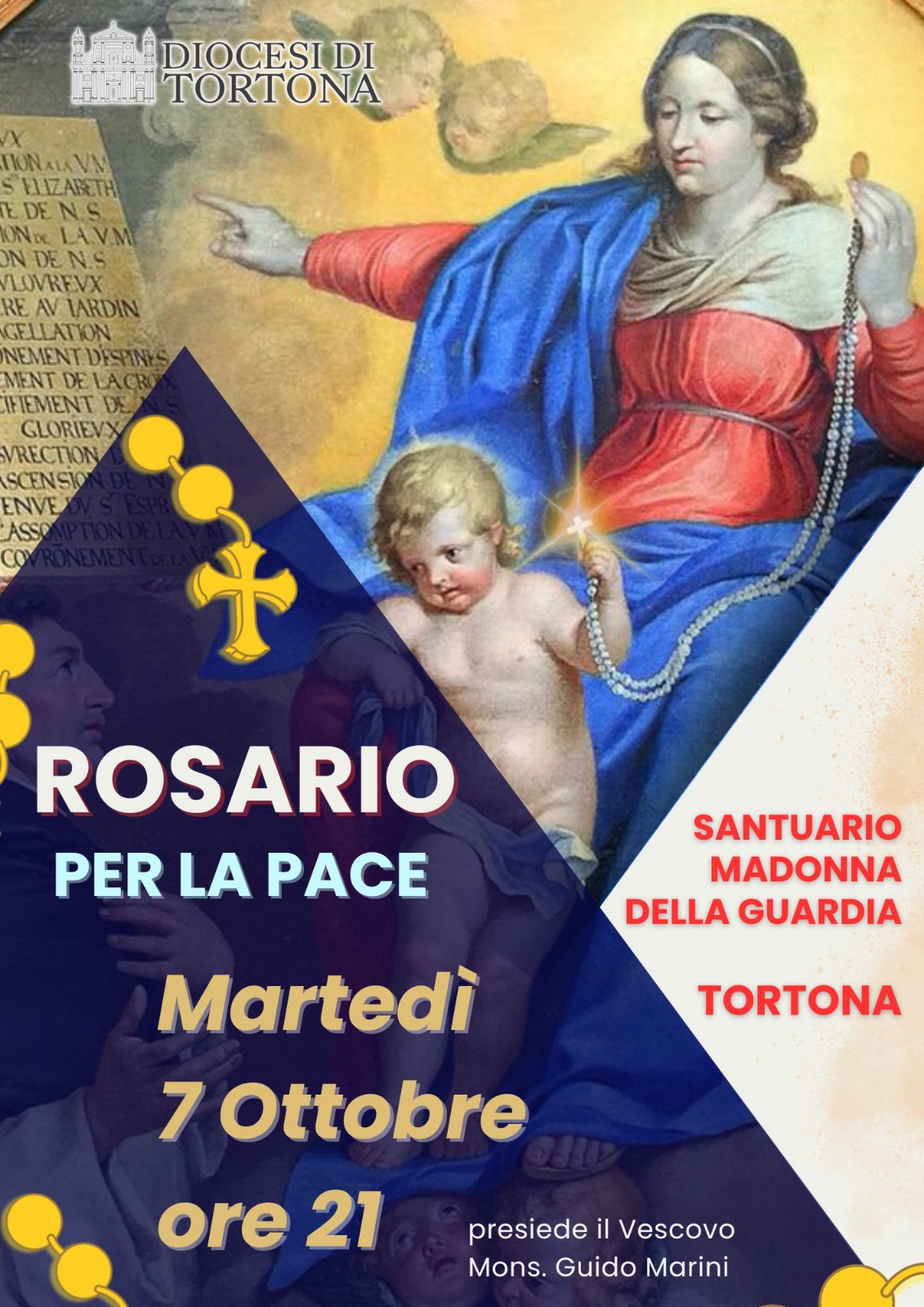 7 OTTOBRE ore 21.00 – IN PREGHIERA PER LA PACE