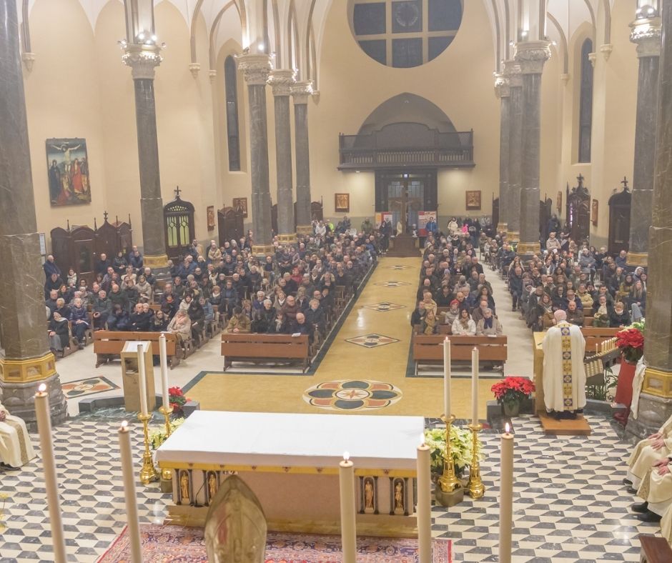 Celebrato l’anniversario di don Renzo Vanoi nel suo santuario