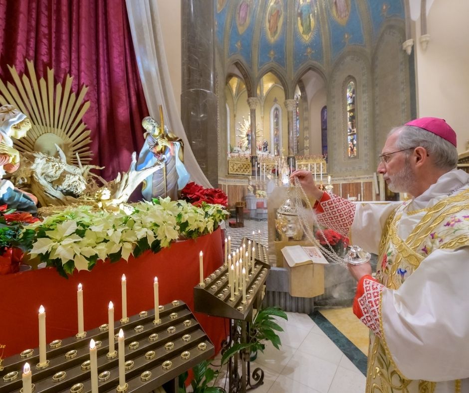 L’Epifania in Santuario con il vescovo Guido Marini