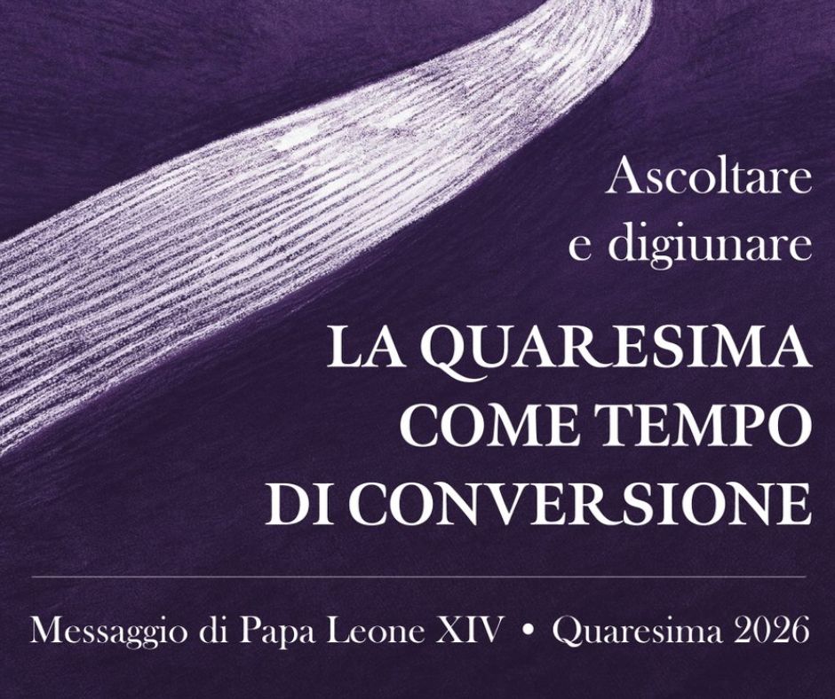Messaggio del Papa per la Quaresima 2026