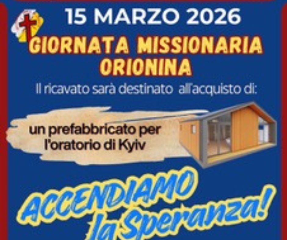 15 marzo 2026: Giornata Missionaria Orionina