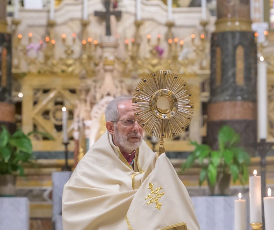 Il mondo della sanità e del volontariato davanti a Gesù Eucaristia