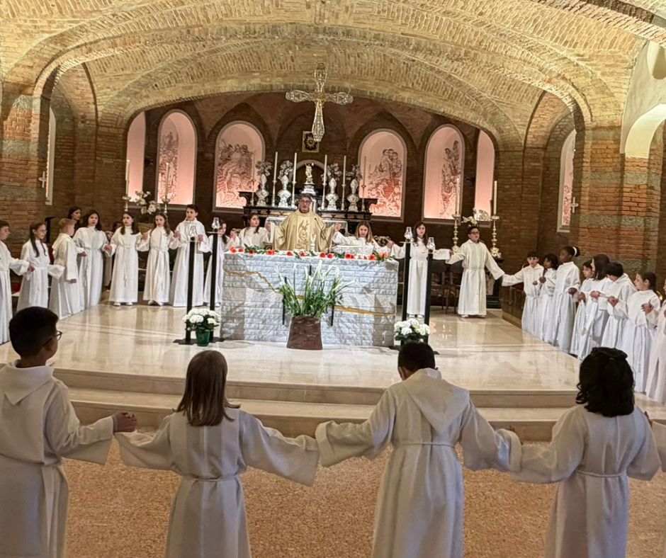 Celebrata la Prima Comunione dei nostri piccoli a San Bernardino