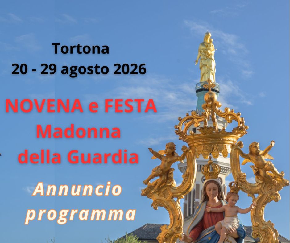PROGRAMMA NOVENA E FESTA MADONNA DELLA GUARDIA 2026