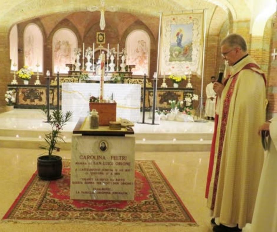 31 agosto: le spoglie mortali della mamma di don Orione accolte nella Cripta del Santuario