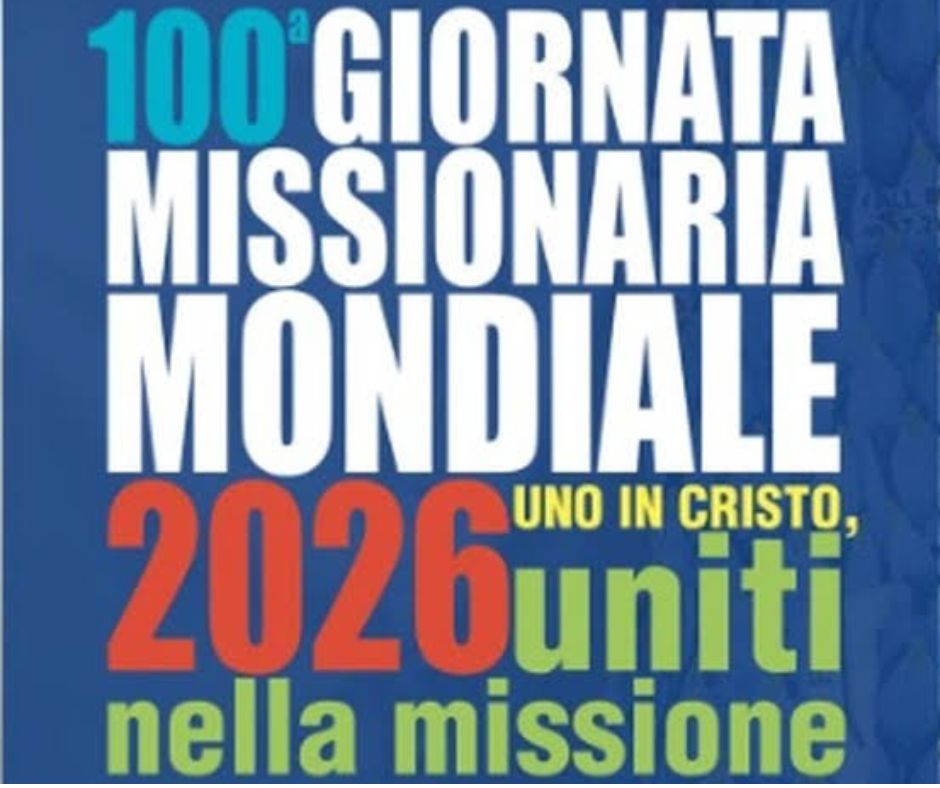 18 ottobre: si celebrerà la 100 Giornata Missionaria Mondiale