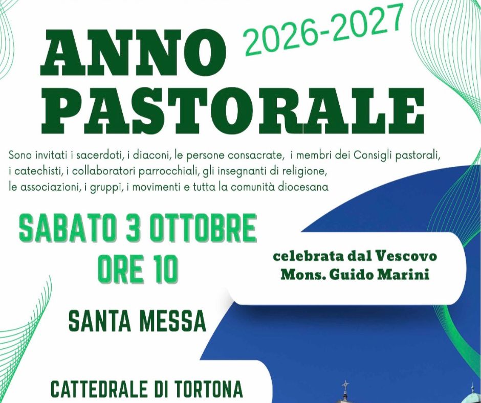 3 ottobre in Cattedrale Apertura Anno Pastorale Diocesano 2026-27