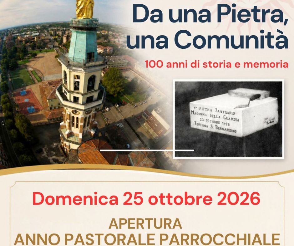 25 ottobre 2026: Apertura Anno Pastorale a San Bernardino